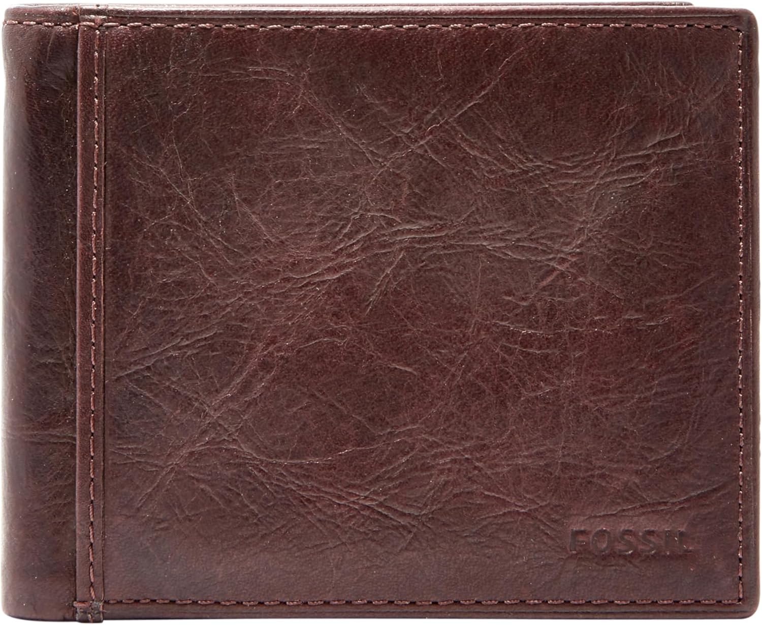 Fossil Men's Leather Bifold Wallet with Flip ID Window Review