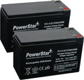 PowerStar Replacement Compatible with APC RBC124 UPS Battery -2Pack