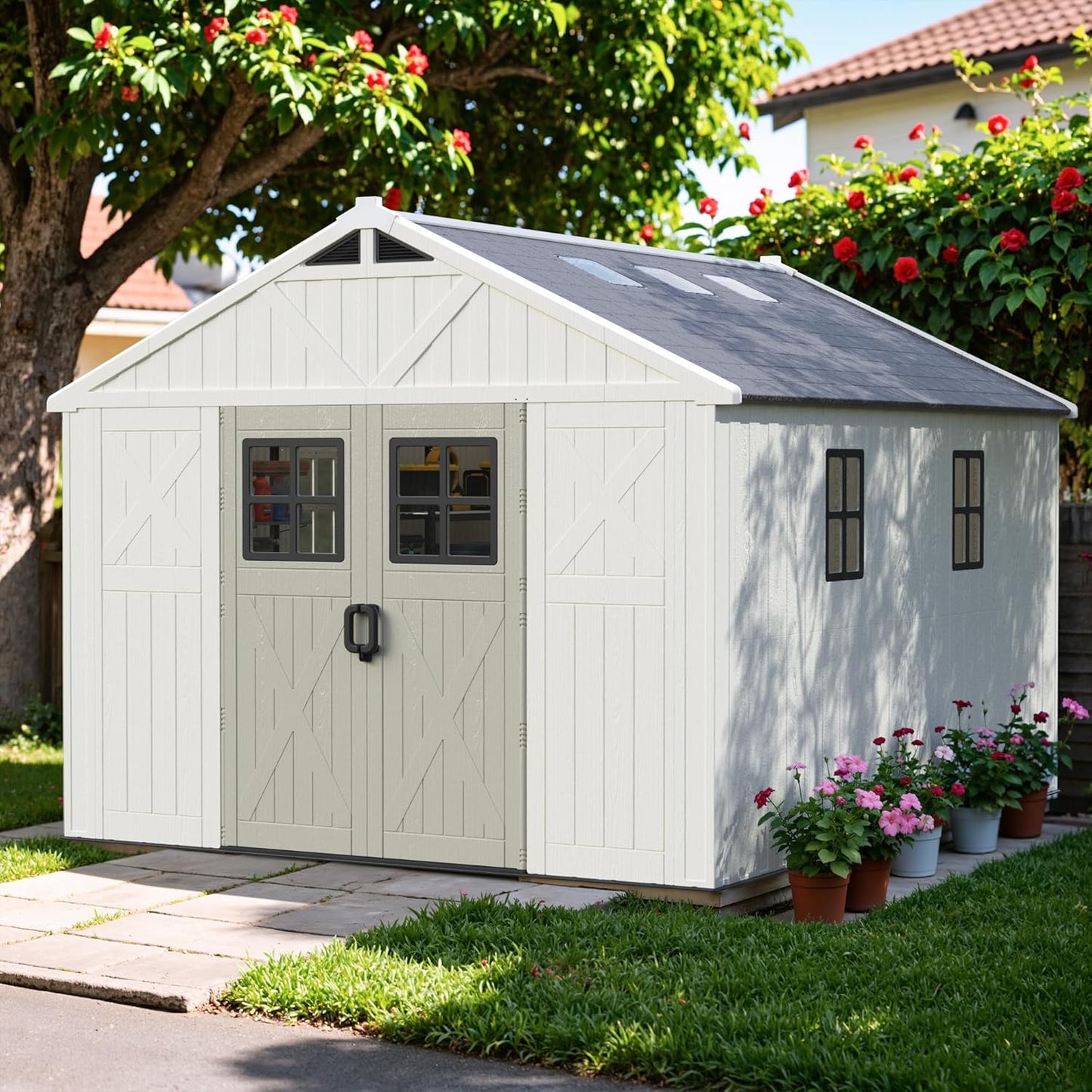 Greesum 1012 FT Plastic Outdoor Storage Shed Review