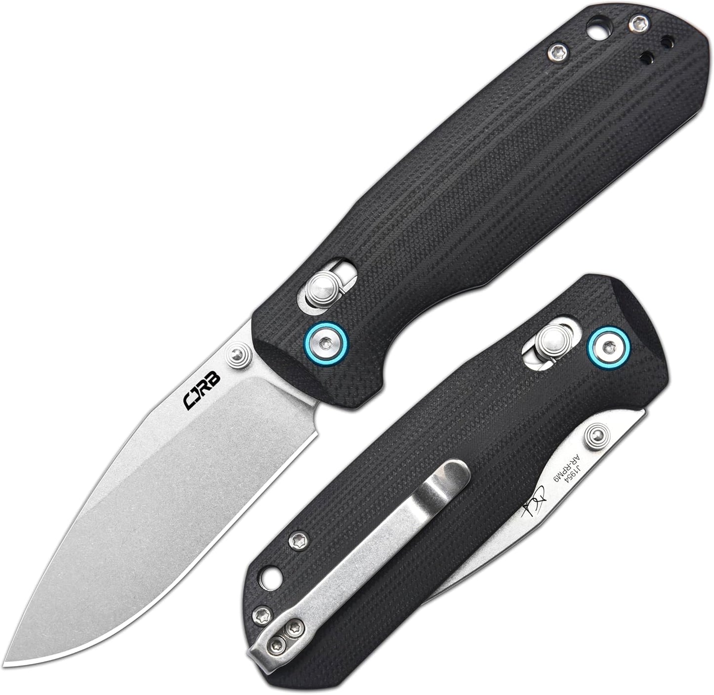 CJRB Maximal Pocket Knife with 2.95in AR-RPM9 Steel Blade