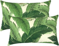 LVTXIII 12x20 Patio Lumbar Pillows Set of 2 - Fade Resistant Outdoor