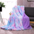 DANGTOP Fuzzy Faux Fur Throw Blanket for Cozy Warmth and Style