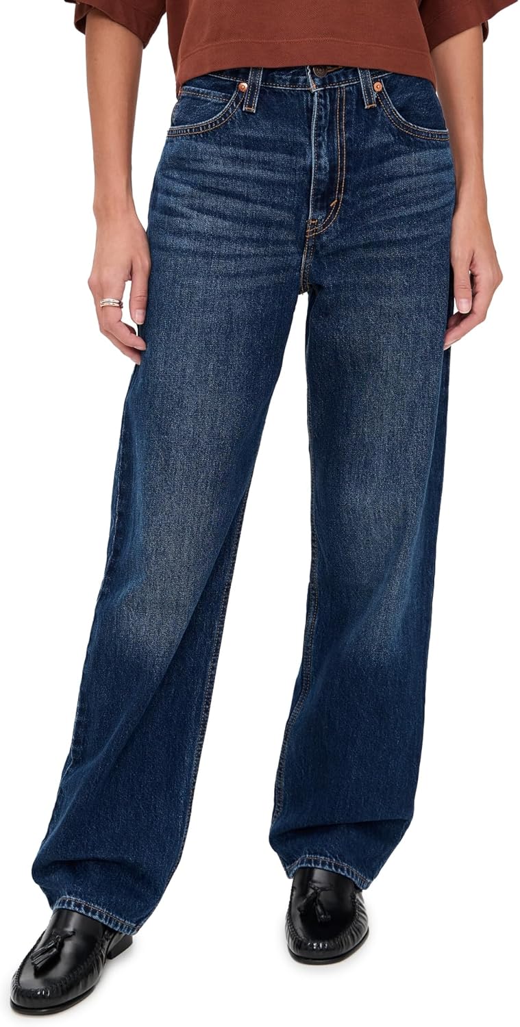 Levi's Women's Baggy Dad Pants: Effortless Style and Comfort