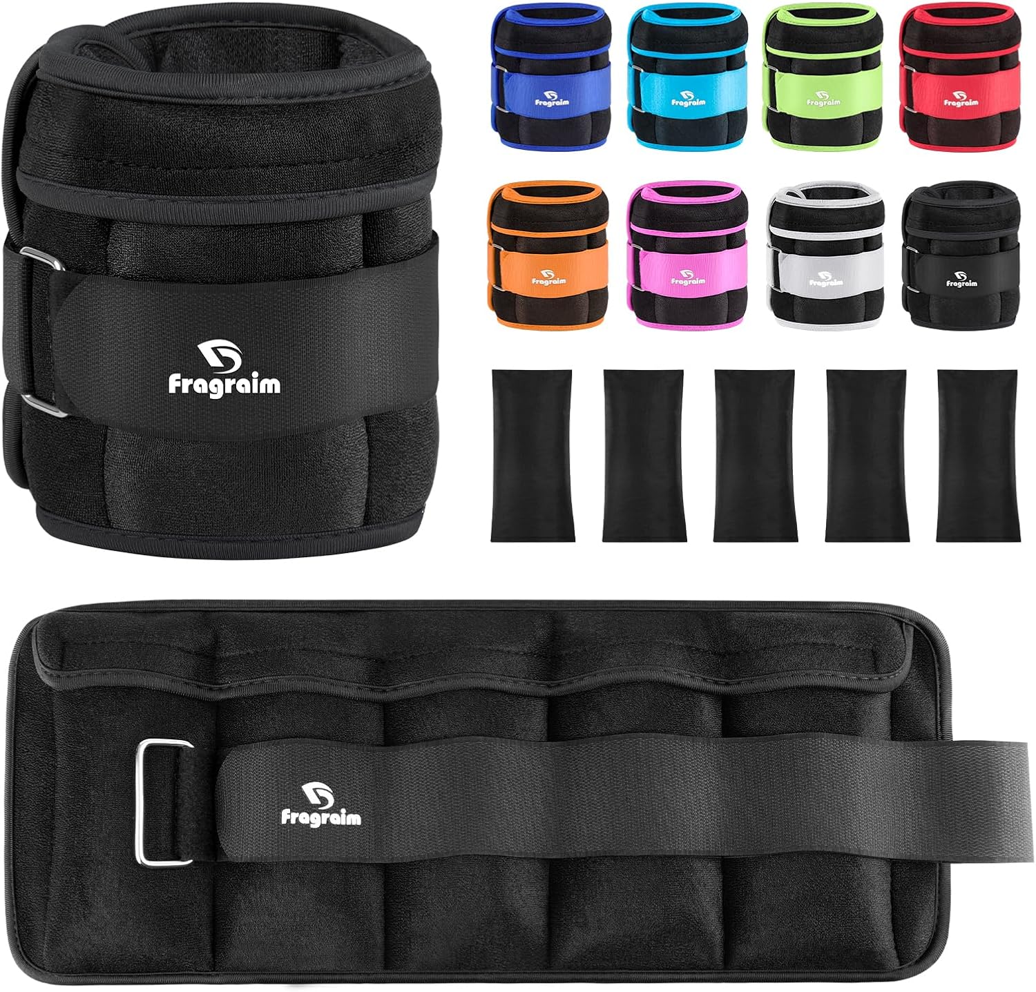 Adjustable Ankle Weights for Jogging and Fitness Training