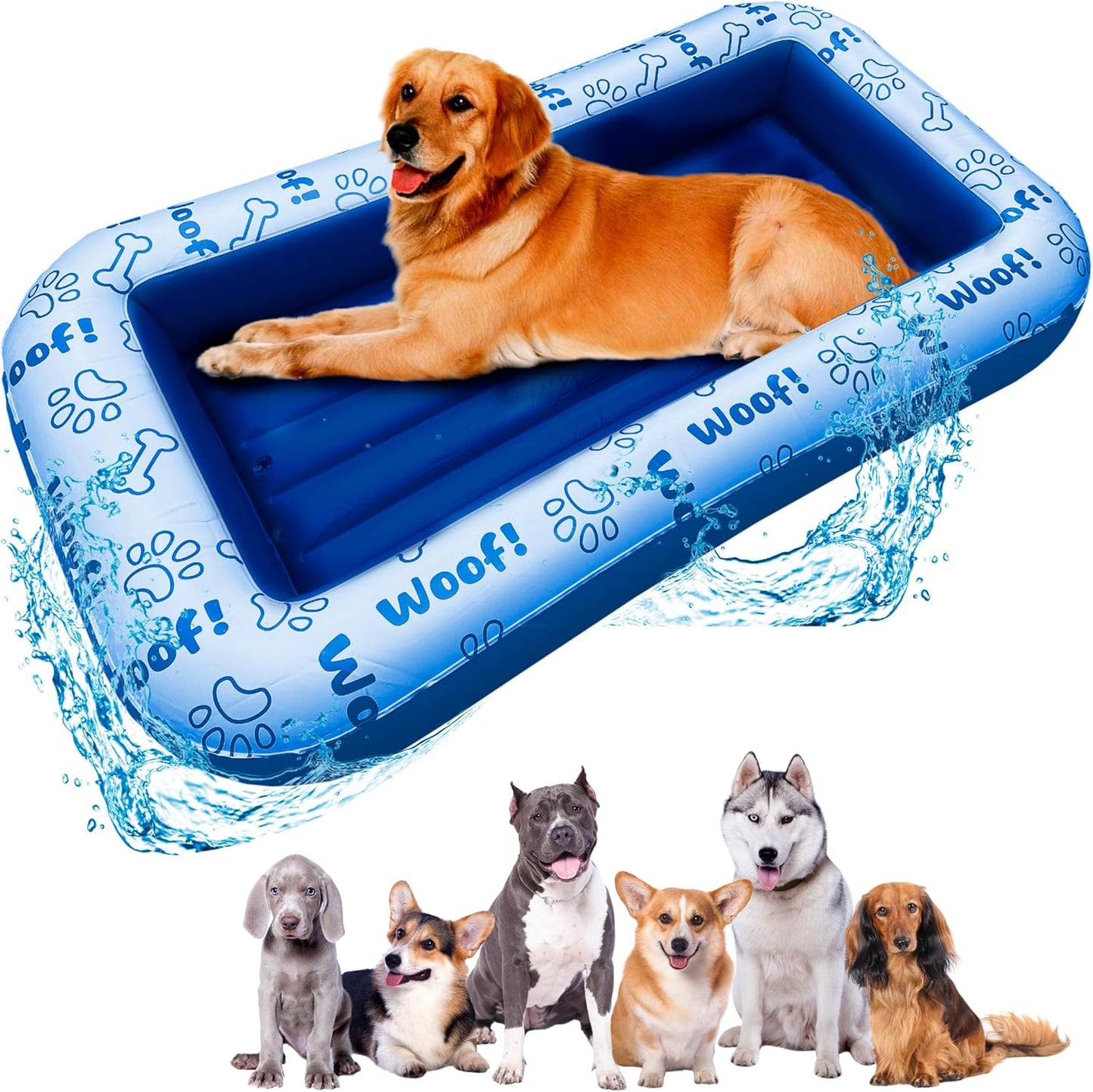 Schwimmer Dog Pool Float for Large Dogs - Durable & Fun