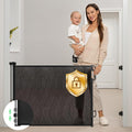 Retractable Baby Gate Mesh Gate 33in Tall, Extends to 55in