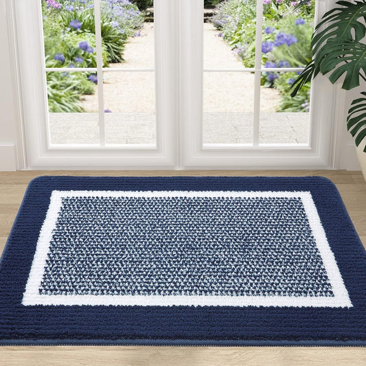 Colorxy Indoor Door Mat: Non-Slip Absorbent Dirt Resist Mat