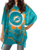 NFL Sheer Caftan for Women - Team Logo Swim Coverup