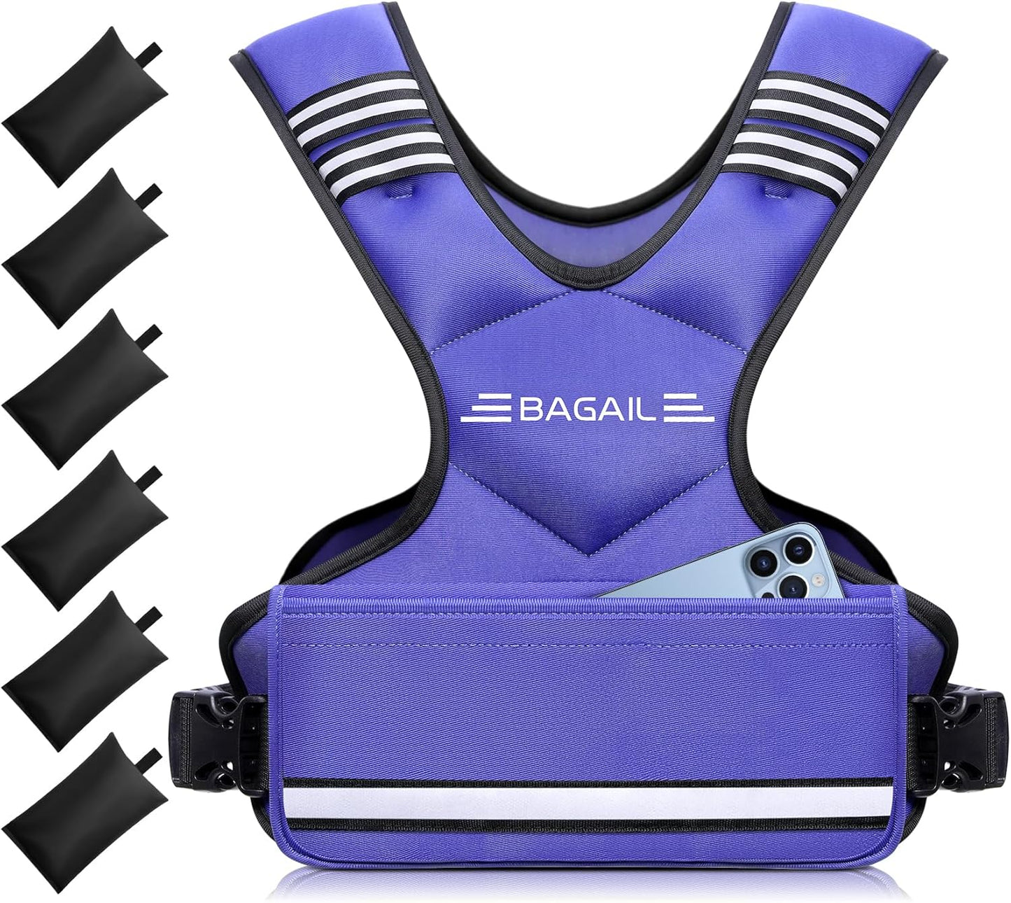 Adjustable Weighted Vest for Home Workouts - Customizable Fit