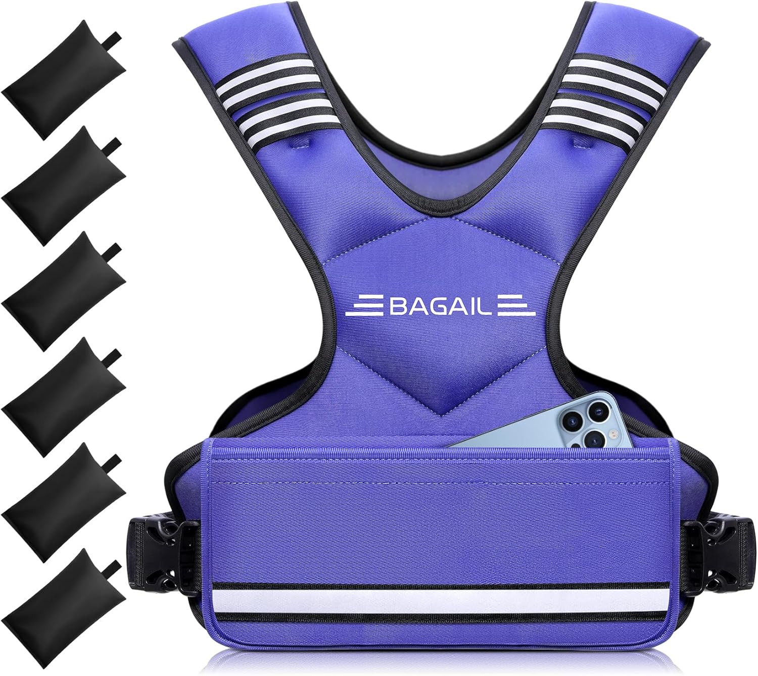 Adjustable Weighted Vest for Home Workouts - Customizable Fit