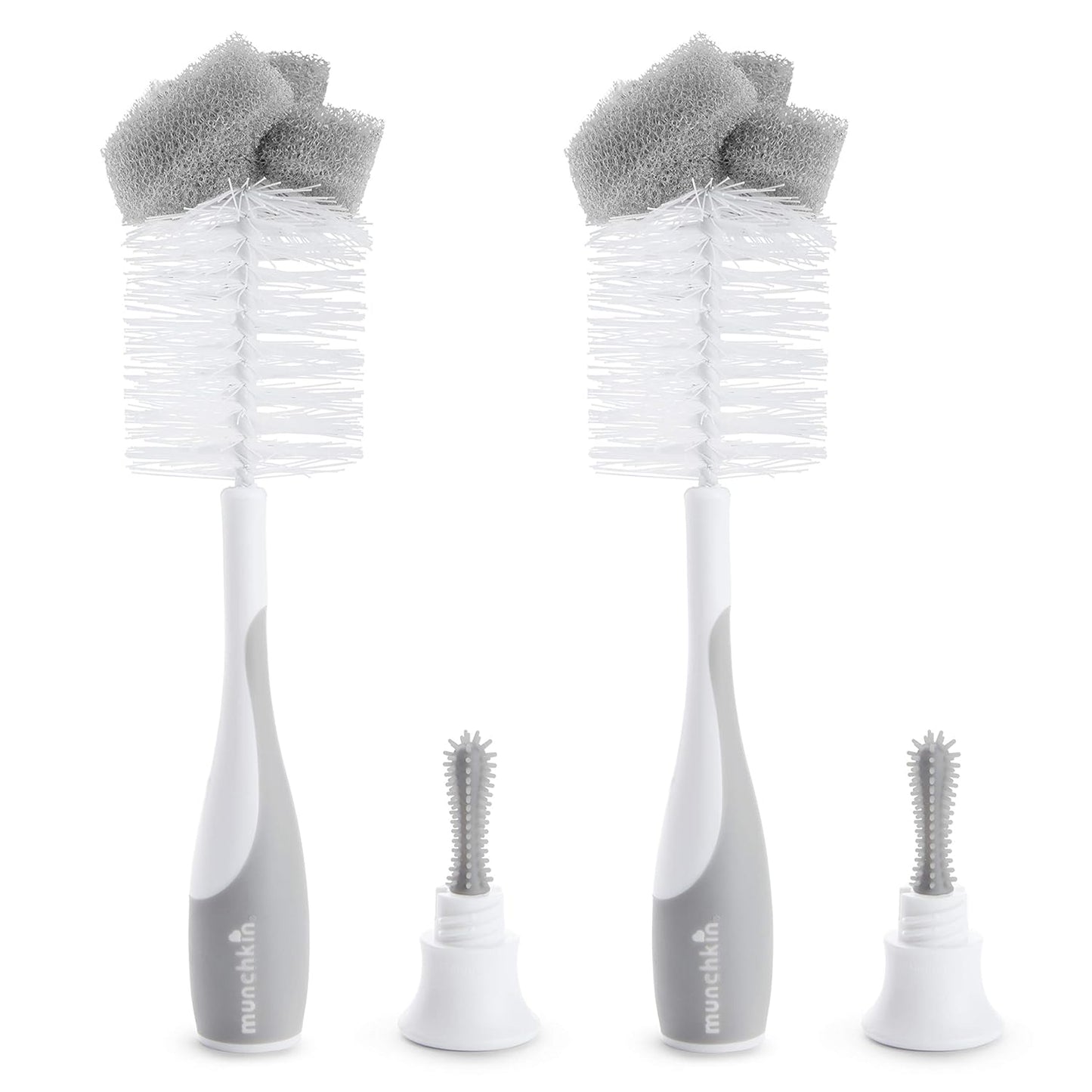 Effortlessly clean with Munchkin Sponge Brush