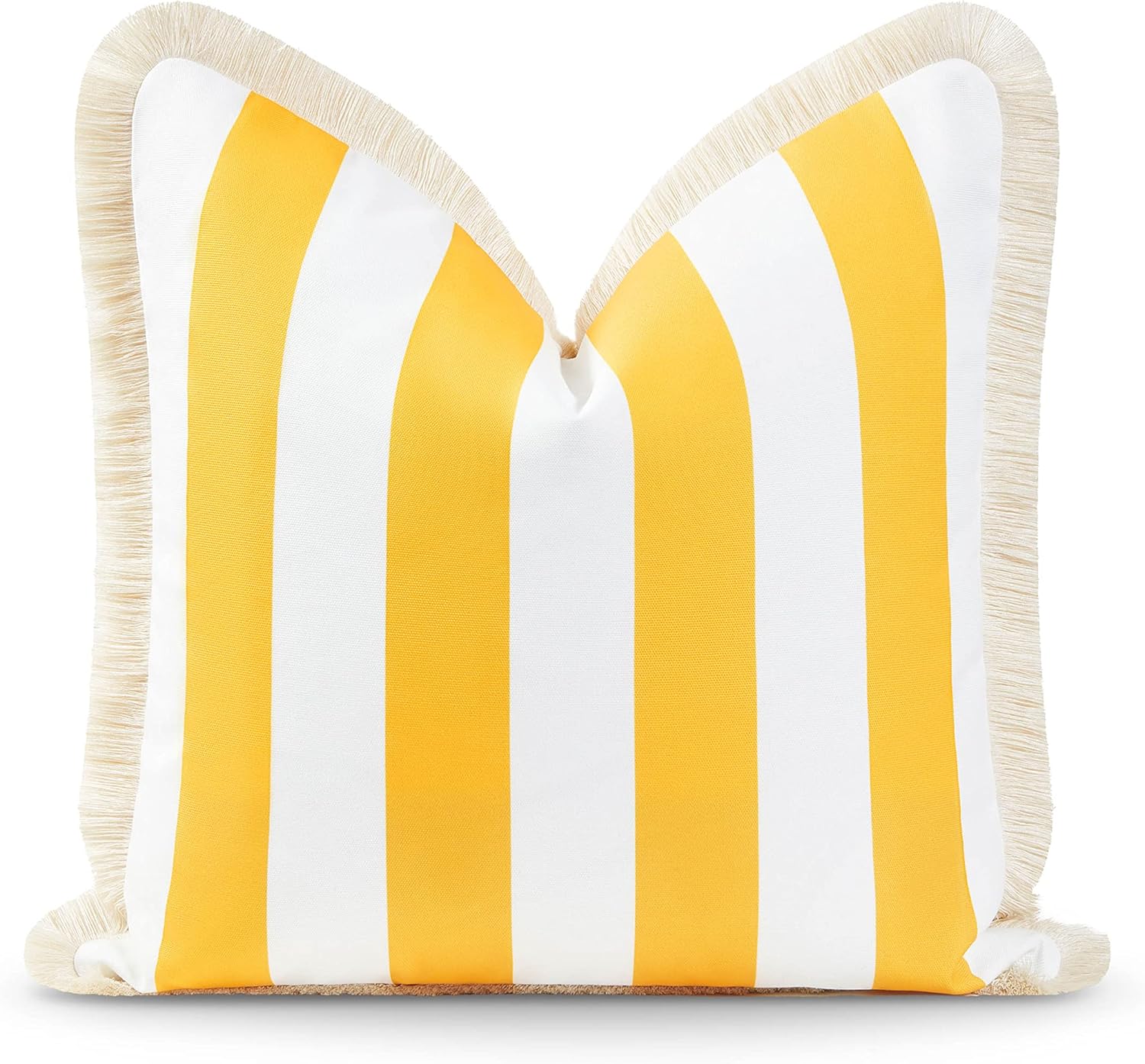 Coastal Indoor Outdoor Pillow Cover 20x20 Water Resistant for Decor