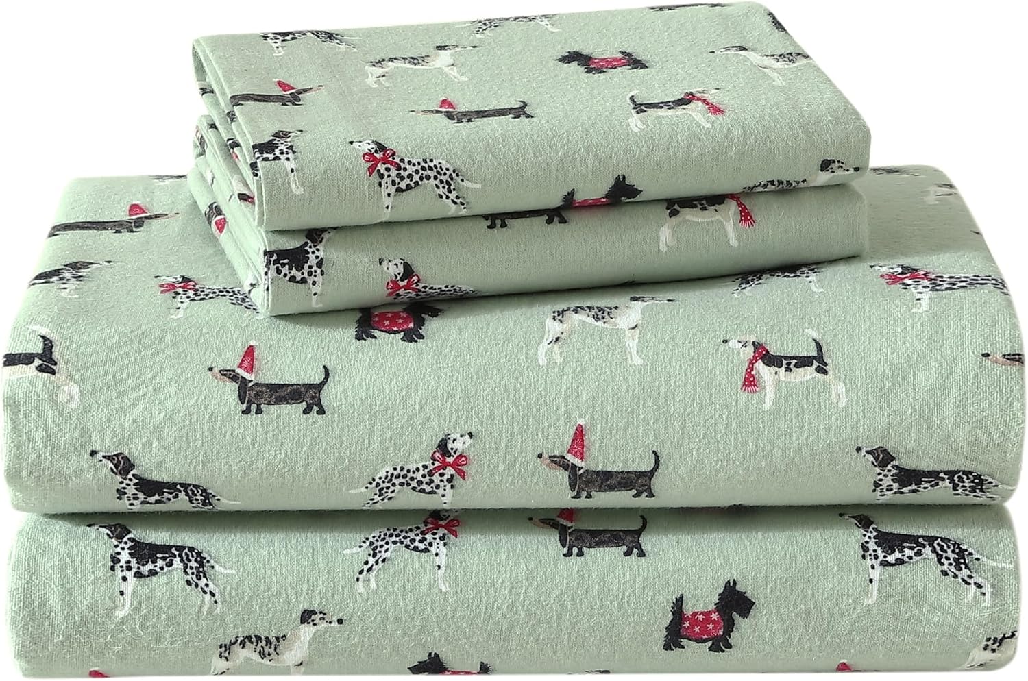 Queen Sheet Set in Cotton Flannel for Ultimate Comfort