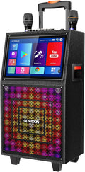 Karaoke Machine with Lyrics Display Screen and Built-in 15in Tablet