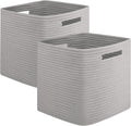 OIAHOMY Storage Cubes 13 in Collapsible Organizer Bins - Pack of 2