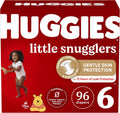 Baby Diapers Size 6 Huggies Little Snugglers 96ct - Gentle Protection