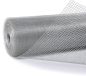 Hardware Cloth 1/4 in. x 4 ft. x 100 ft. Galvanized Wire Mesh