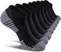 No Show Sports Compression Socks for Men and Women - Cushioned 4/8