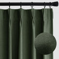 MIULEE 90 in Pinch Pleated Blackout Curtains - Thermal Insulated