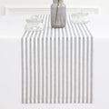 Solino Home Table Runner 14 x 60 in Amalfi Stripe - Pure Linen Classic