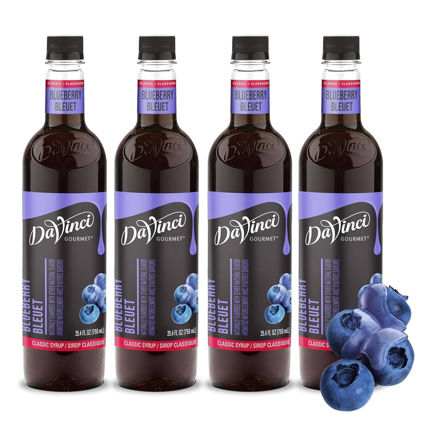 DaVinci Gourmet Classic Blueberry Syrup for Delicious Beverages