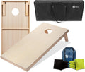 Cornhole Boards 3x2 Tailgating Set - Solid Wood with LED Lights