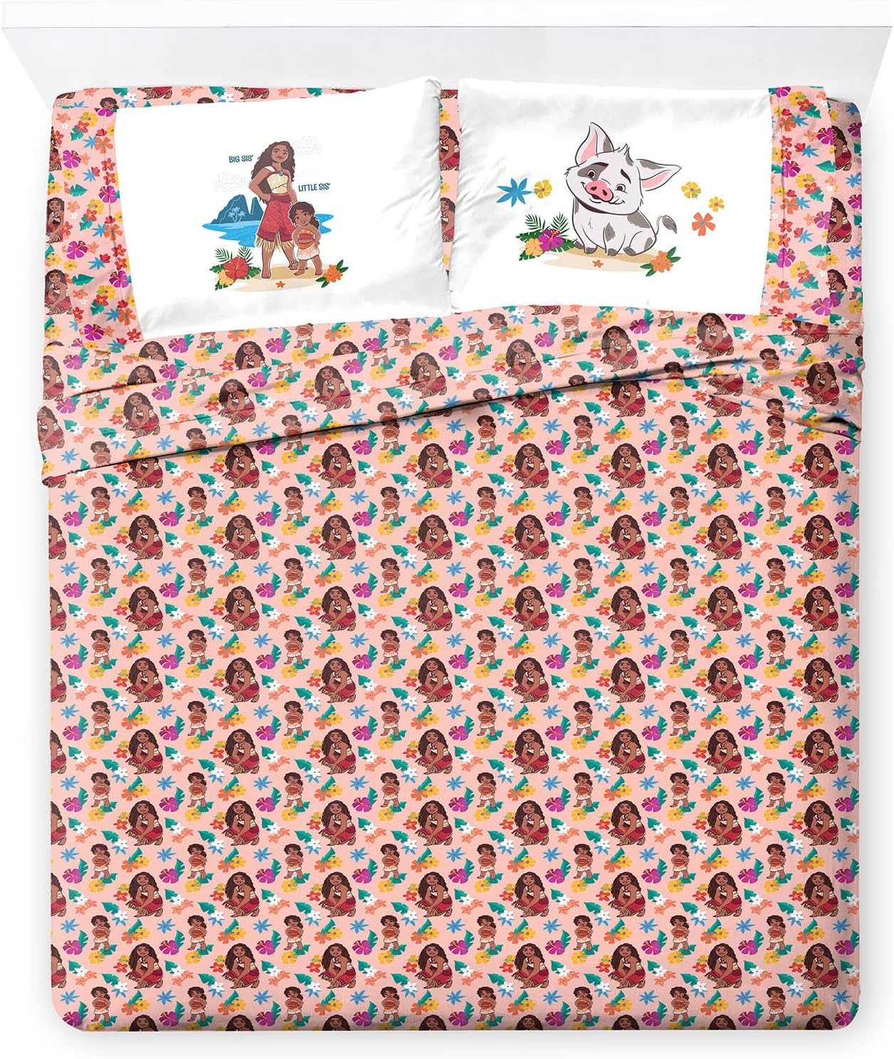 Moana Kids Sheet Set - Ultra-Soft Bedding for Young Explorers