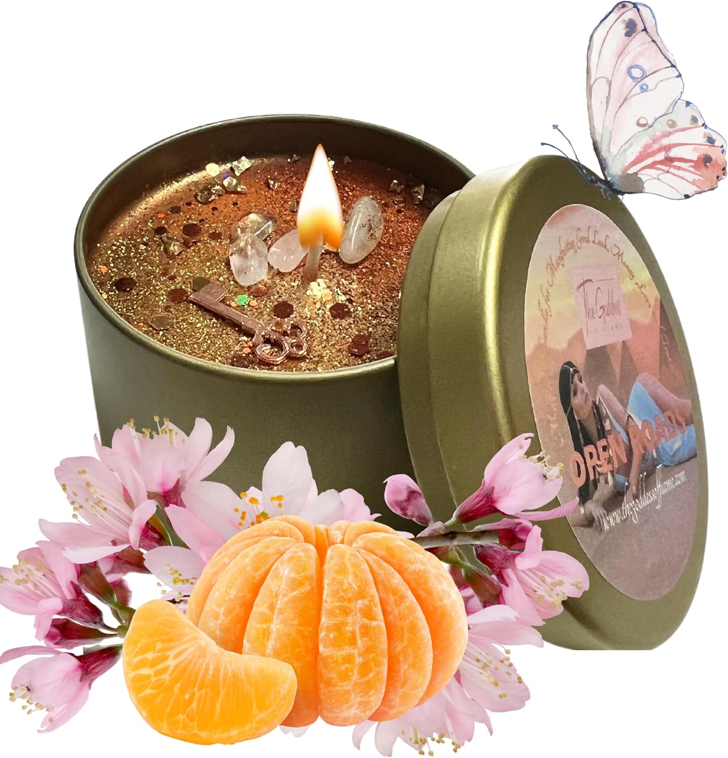 Open Roads Spiritual Spell Candle for New Beginnings and Abundance