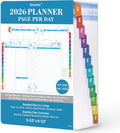 2026 Planner Refills Two Pages Per Day Daily & Monthly - Ring-Bound