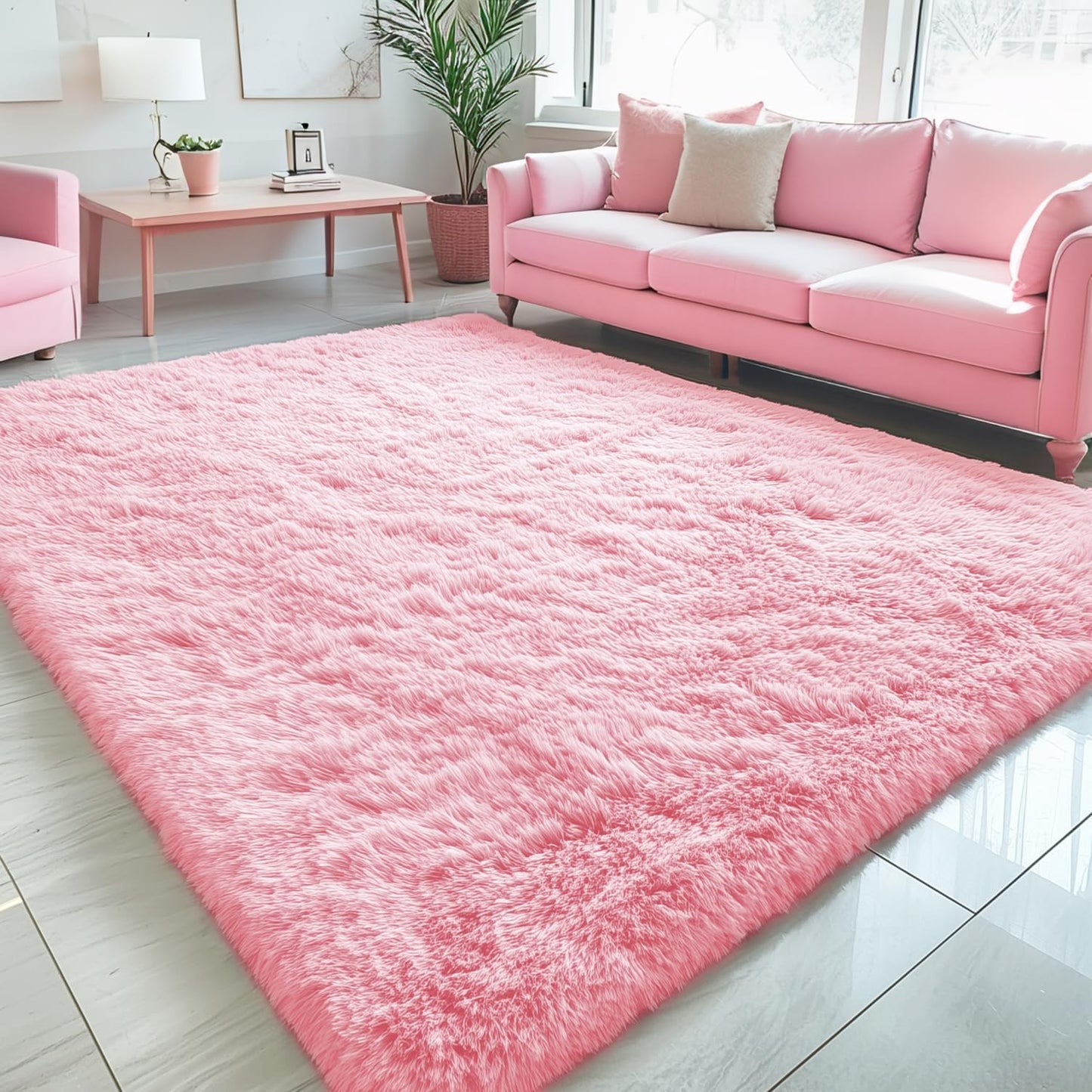OLANLY 5x8 Machine Washable Area Rug for Living Room Decor