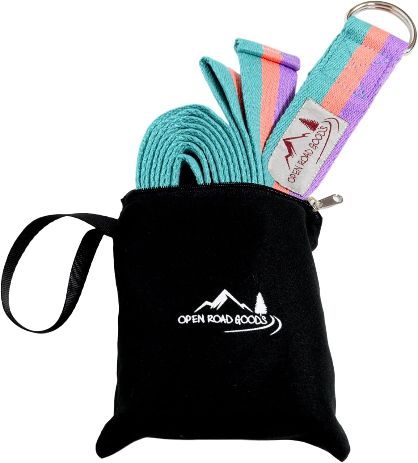 Extra Long Cotton Yoga Strap Set - Stretch & Strengthen With Style!