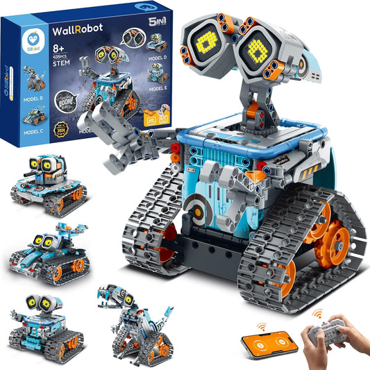 Sillbird Robot Building Kit: 5-in-1 STEM Fun!