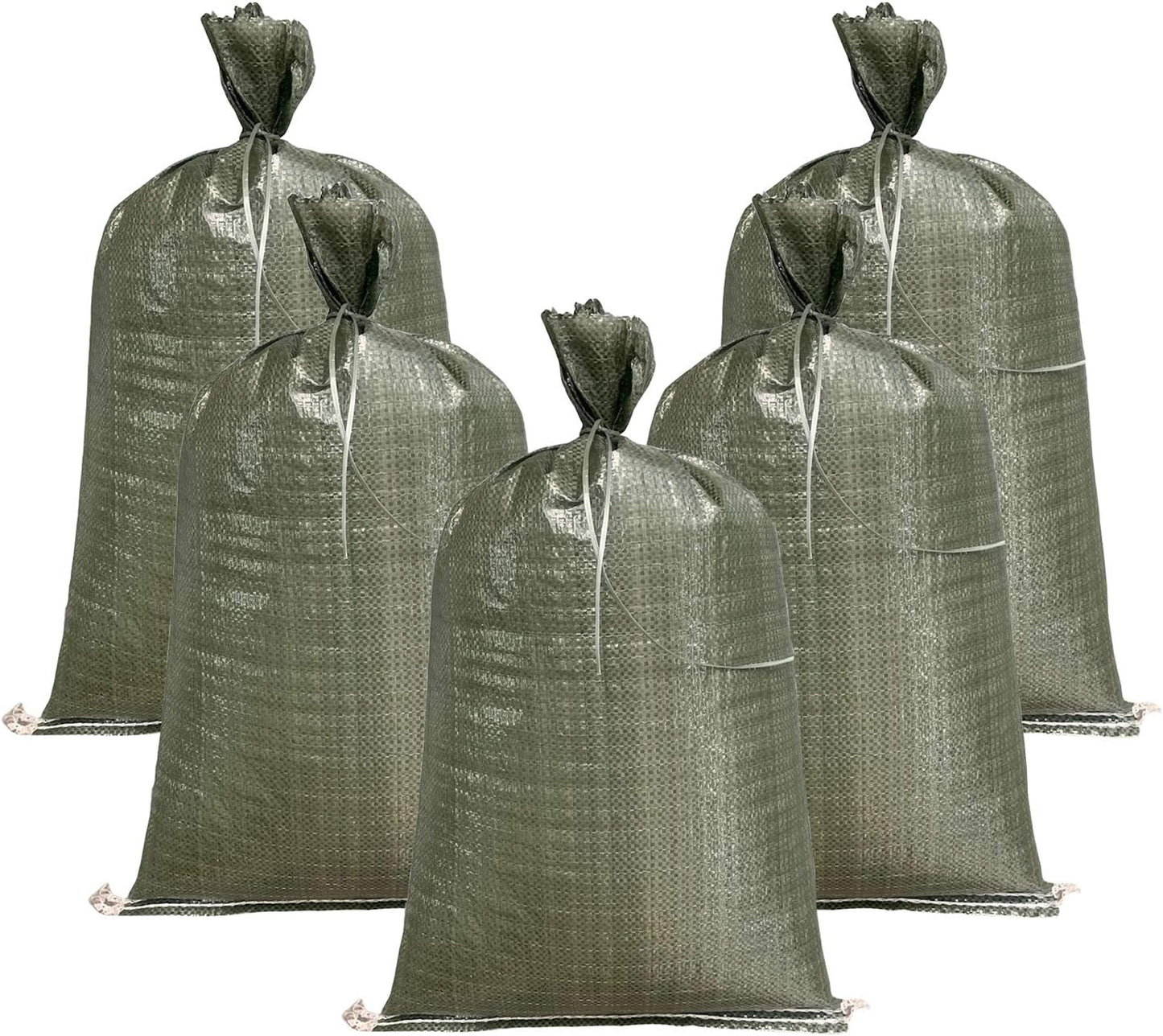 14in x 26in Poly Sandbags for Flood Control and Tent Stability