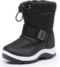 Apakowa Kid's Girls Cold Weather Snow Boots - Warm, Easy On/Off Boys