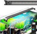 LED Aquarium Light with Remote - Dimmable RGBW Timer for Planted Tanks