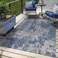 6ftx8ft 10in Terrace Outdoor Area Rug - Washable Patio and Deck Rug