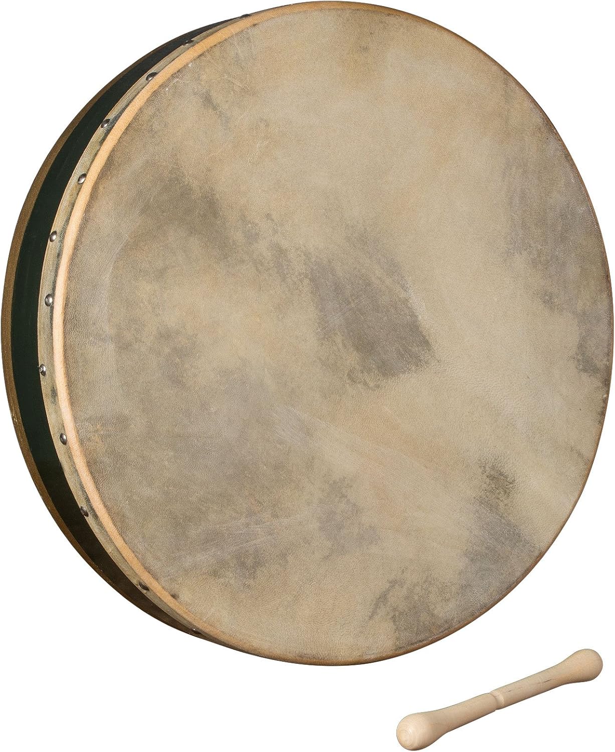 Trinity College TB-2 Irish Bodhran with Dark Green Rim Review