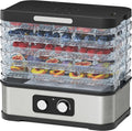 Food Dehydrator for Jerky - Compact 5-Tray Adjustable Temperature