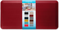 Anti Fatigue Floor Mat 24 x 70 in Red - Supportive 3/4 in Comfort