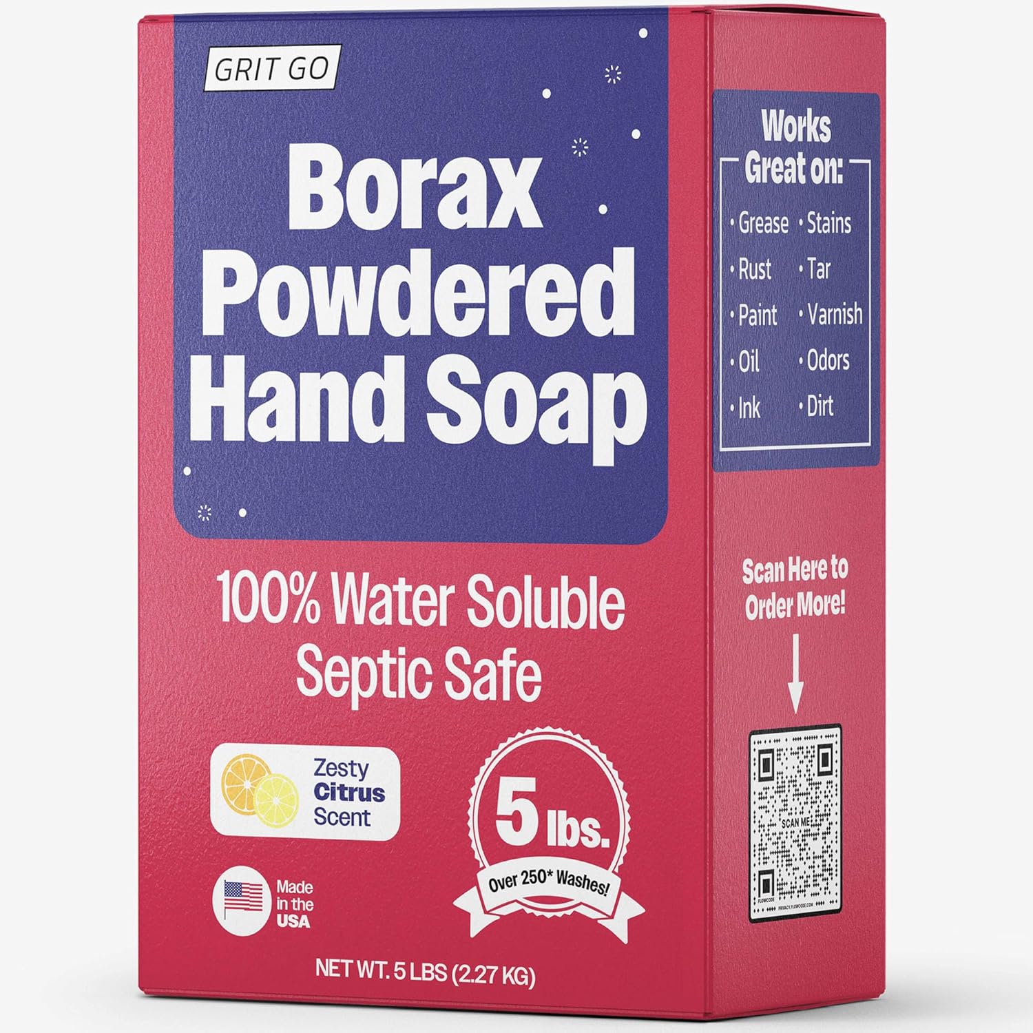 Borax Powdered Hand Soap for Heavy-Duty Cleaning Needs