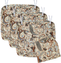 NettyPro Patio Chair Seat Cushion Covers Set 4 - Waterproof