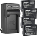 Kastar 4-Pack DMW-BCG10 Battery + AC Wall Charger - Reliable Power