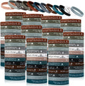 Christian Silicone Bracelets 240 Pcs Bulk - Bible Verse Wristbands