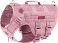 No Pull Small Dog Tactical Harness - Breathable Mesh Vest for Walking