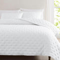 White Cloud Quilt King Size Bedding Set for Cozy Comfort