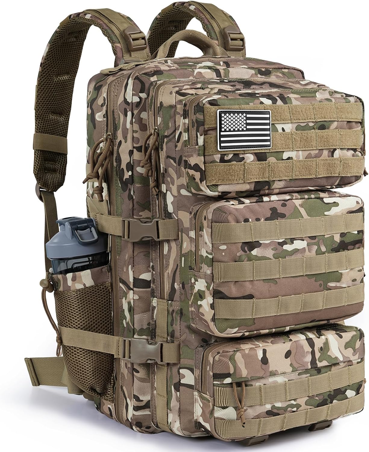 Military Tactical Backpack 50L Large Day Pack for Men