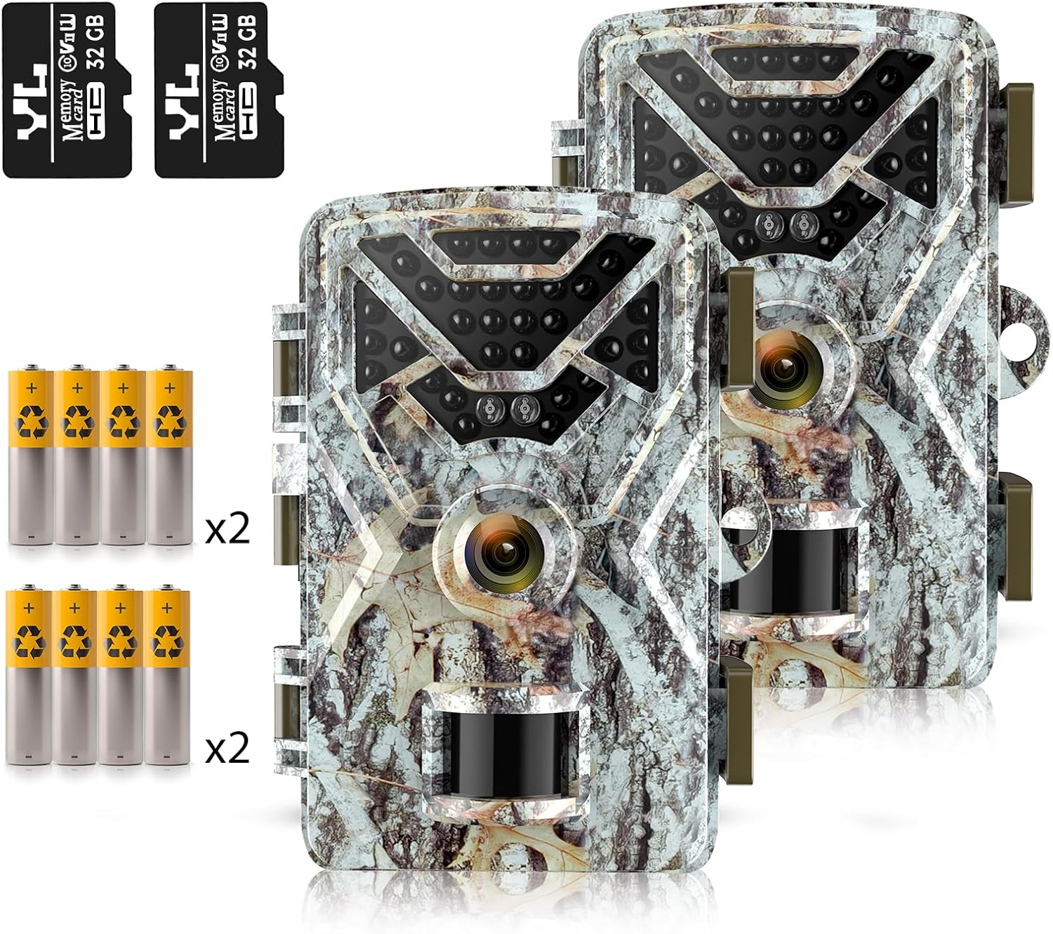 High-Speed HD Trail Cam Set w/ 2'' Display