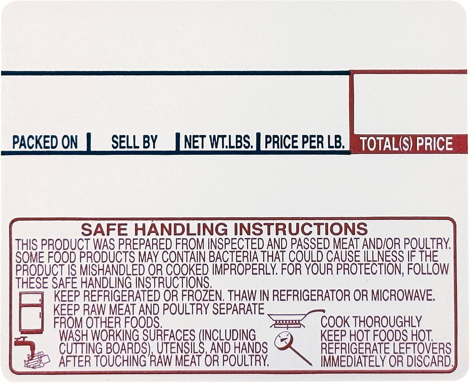 VisionTechShop LST-8030 Printing Scale Labels for Safe Handling