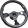 12.5in Marine Boat Steering Wheel with 3/4in Tapered Shaft - Rust