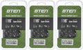 8TEN Full Chisel Chainsaw Chain 16 in.050 3/8 LP 55DL - Value Pack